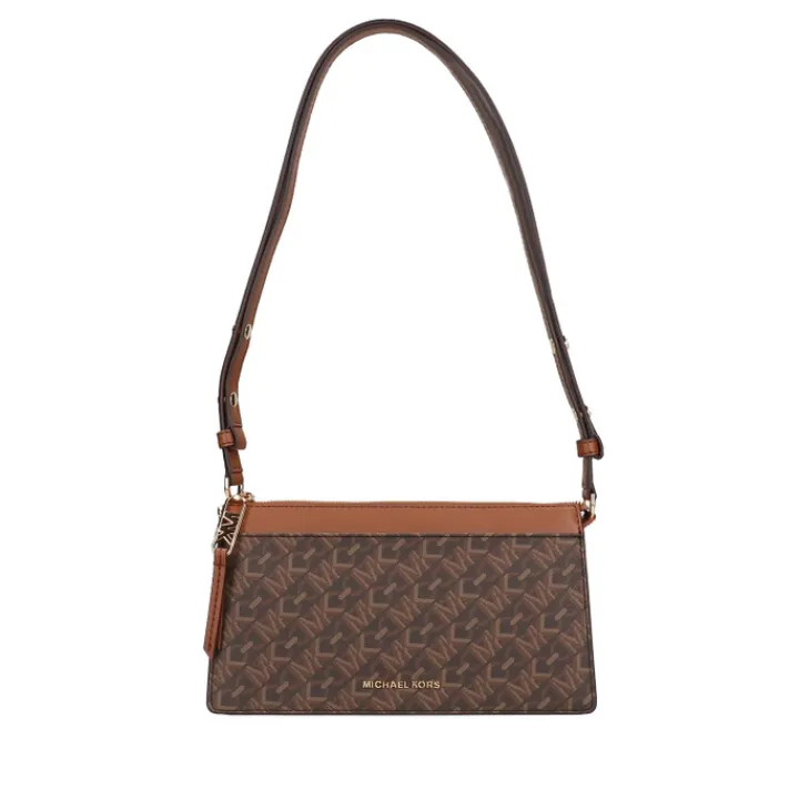 Clutches|Fashion Tassen>Michael Kors Empire Lg Conv Xbody brn/luggage