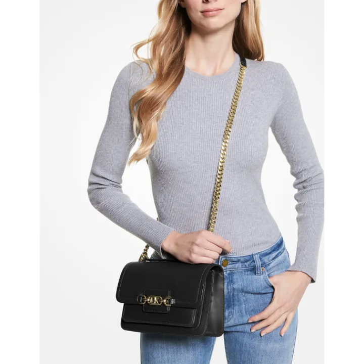 Crossbody|Fashion Tassen>Michael Kors Heather Lg Shoulderbag black
