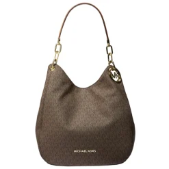 Schoudertassen|Fashion Tassen>Michael Kors Lillie LG Chain Shoulderbag brn/acorn