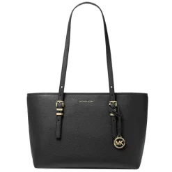 Shoppers|Schoudertassen>Michael Kors Quinn MD Ew Tz Tote black