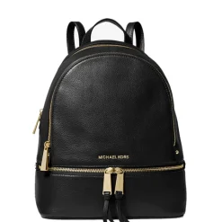 Mini Rugzakken|Kleine Rugzakken>Michael Kors Rhea Zip Medium Backpack black