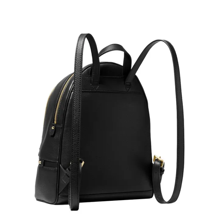 Mini Rugzakken|Kleine Rugzakken>Michael Kors Rhea Zip Medium Backpack black