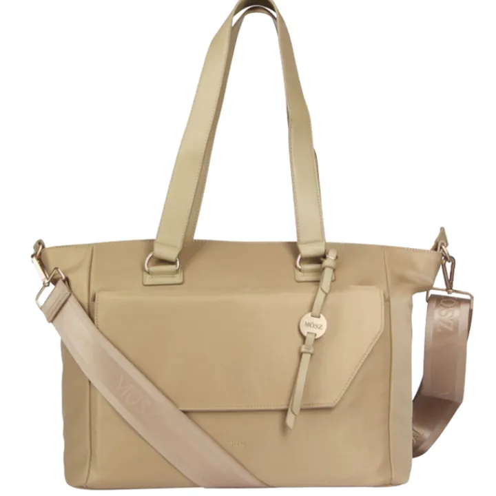 Shoppers|Schoudertassen>MOSZ Denise Laptop Shoulderbag 15.6" cuban sand