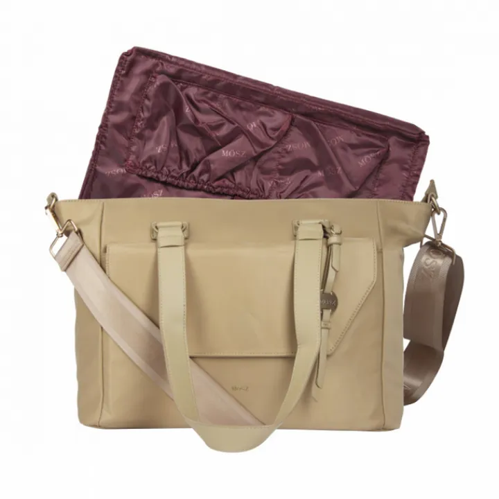 Shoppers|Schoudertassen>MOSZ Denise Laptop Shoulderbag 15.6" cuban sand