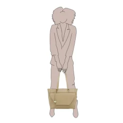 15.6 Inch Laptoptassen|Laptop Schoudertassen>MOSZ Denise Workbag 15.6" Jungle taupe