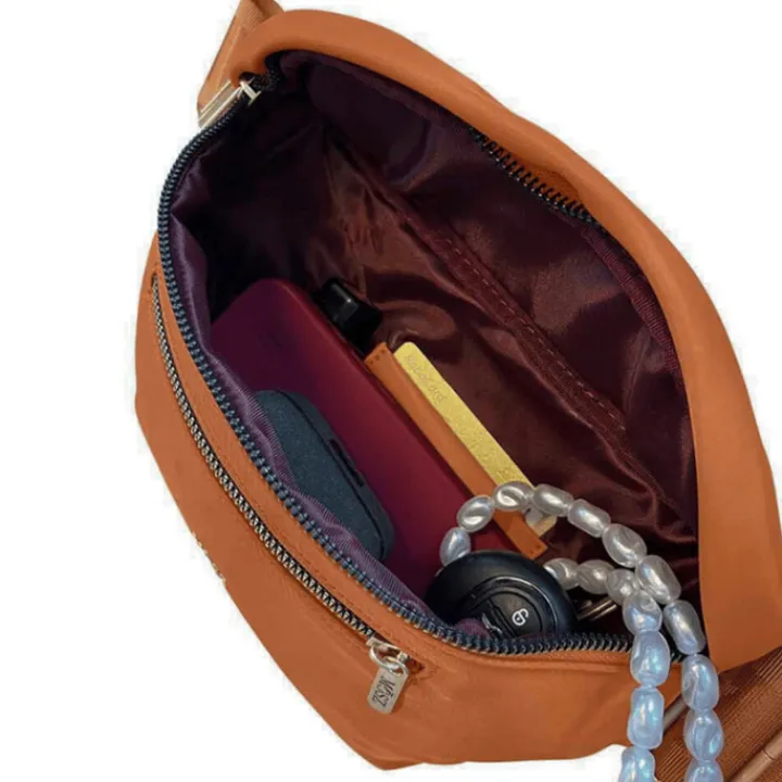 Schoudertassen|Heuptassen>MOSZ Jessy Fannypack burned orange