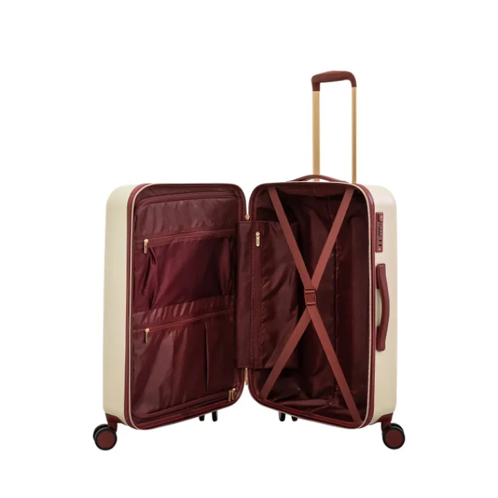 Harde Koffers|Reiskoffers>MOSZ Lauren Trolley 66 marshmallow
