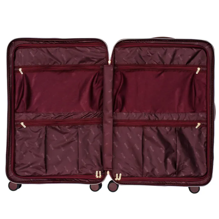Harde Koffers|Reiskoffers>MOSZ Lauren Trolley 76 perfect plum