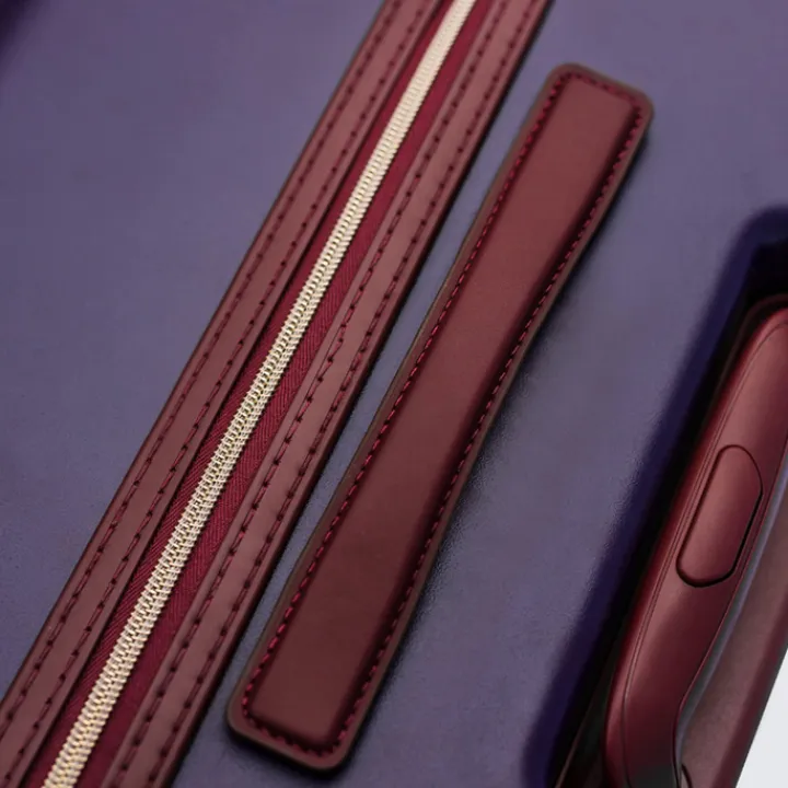 Harde Koffers|Reiskoffers>MOSZ Lauren Trolley 76 perfect plum