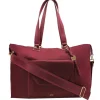 Handbagage Reistassen|Dames Reistassen>MOSZ Sandy Travelbag aubergine
