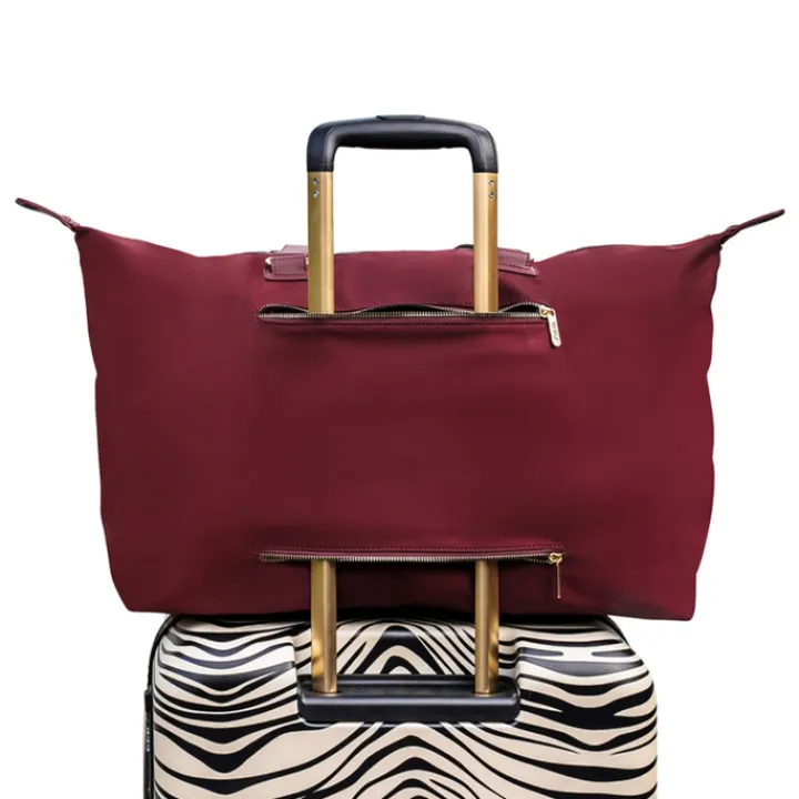 Handbagage Reistassen|Dames Reistassen>MOSZ Sandy Travelbag aubergine