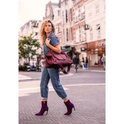 Handbagage Reistassen|Dames Reistassen>MOSZ Sandy Travelbag blush pink