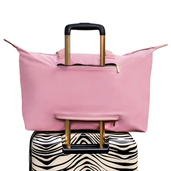 Handbagage Reistassen|Dames Reistassen>MOSZ Sandy Travelbag blush pink