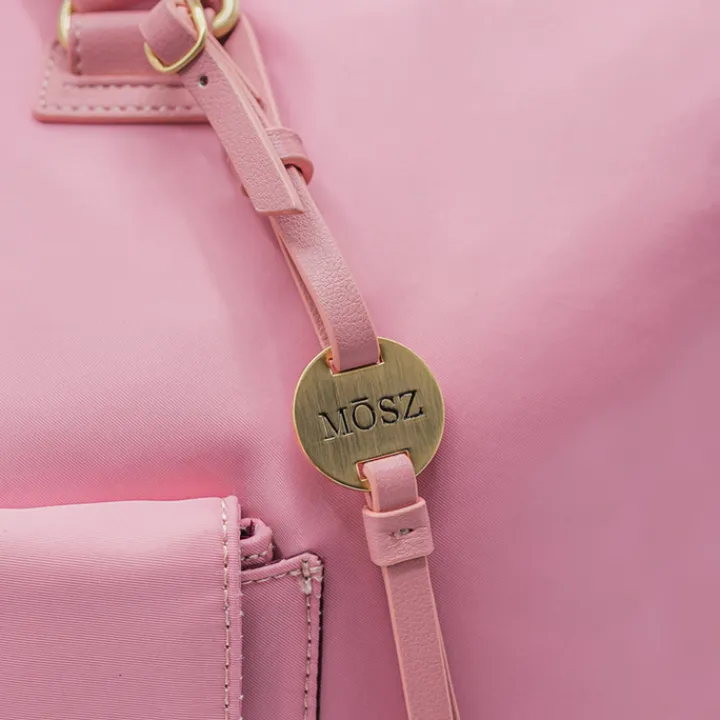 Handbagage Reistassen|Dames Reistassen>MOSZ Sandy Travelbag blush pink