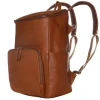 Luiertassen|Damestassen>Mozz Beloved Diaper Backpack cognac