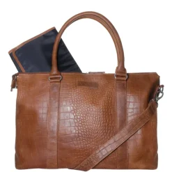 Luiertassen|Damestassen>Mozz Croco Lola Bag Luiertas camel