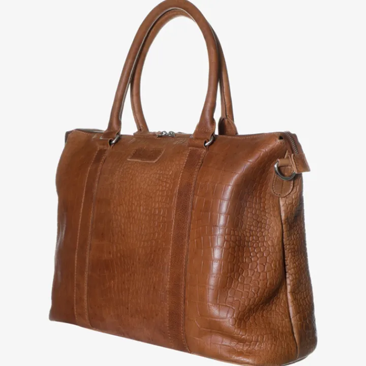 Luiertassen|Damestassen>Mozz Croco Lola Bag Luiertas camel