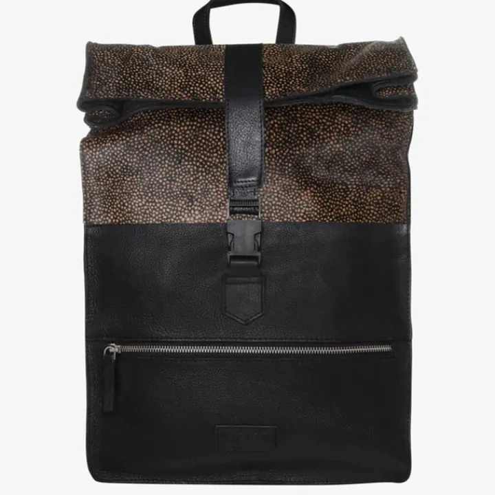 Luiertassen|Damestassen>Mozz Gobi Backpack Luiertas Mini Dots beige