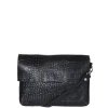 Luiertassen|Damestassen>Mozz Luieretui Crossbody croco zwart