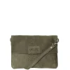 Luiertassen|Damestassen>Mozz Luieretui Crossbody Suede snake olive
