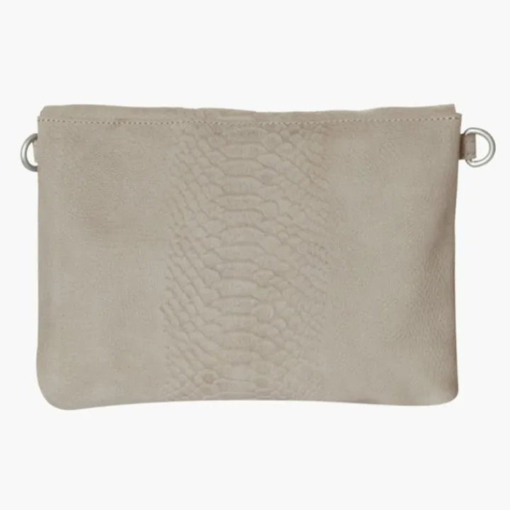 Luiertassen|Damestassen>Mozz Luieretui Crossbody Suede snake zand