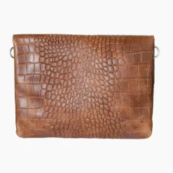 Luiertassen|Damestassen>Mozz Luieretui Crossbody croco cognac