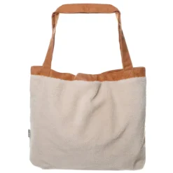 Luiertassen|Damestassen>Mozz Mom Bag Teddy Suede beige