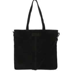 Luiertassen|Damestassen>Mozz Momsbag Shopper Suede black