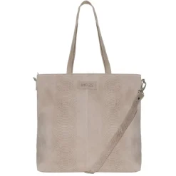 Luiertassen|Damestassen>Mozz Momsbag Snake Shopper sand