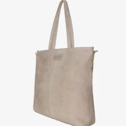 Luiertassen|Damestassen>Mozz Momsbag Snake Shopper sand
