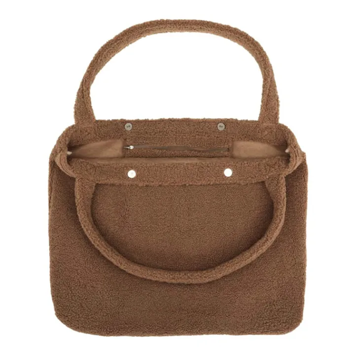 Luiertassen|Damestassen>Mozz Set Teddy Mom Bag Diapercase brown