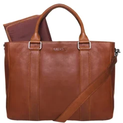 Luiertassen|Damestassen>Mozz Vintage Lovely Large Luiertas cognac
