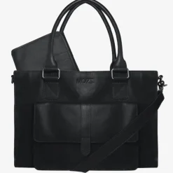 Luiertassen|Damestassen>Mozz Vintage Pretty Pocket Diaper Bag black