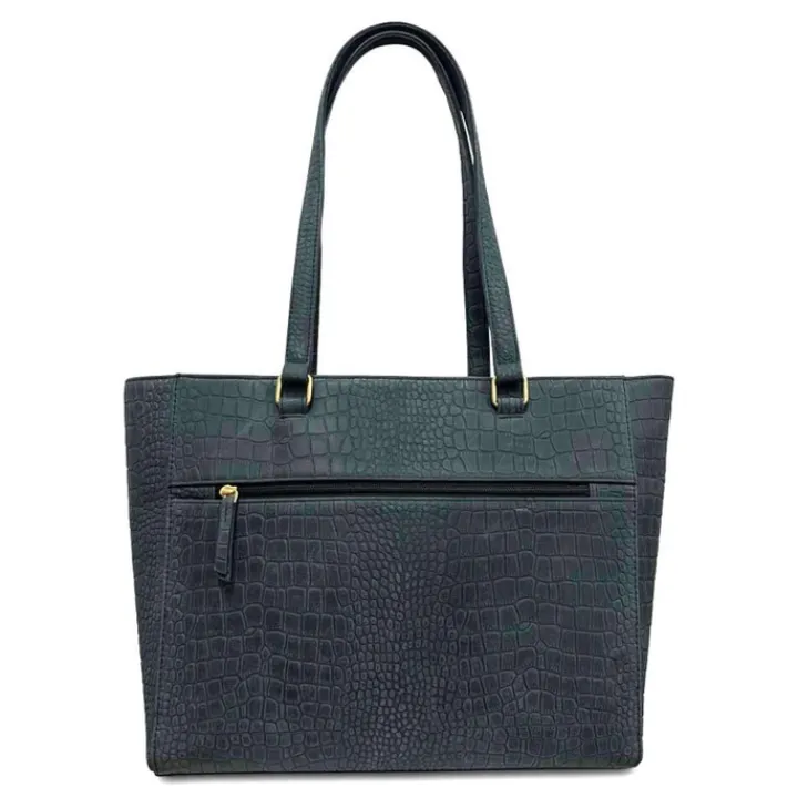 Schoudertassen|Fashion Tassen>MOSZ MÔSZ Viona Croco Laptopbag 15.6" black