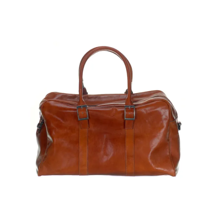 Kleine Reistassen|Handbagage Reistassen>Mutsaers The Traveler cognac