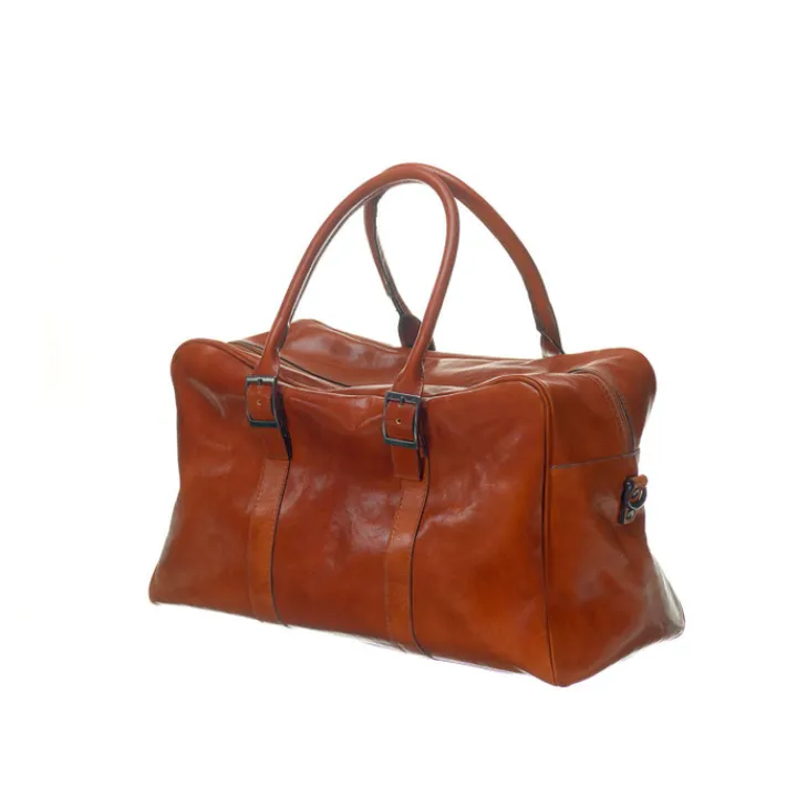 Kleine Reistassen|Handbagage Reistassen>Mutsaers The Traveler cognac