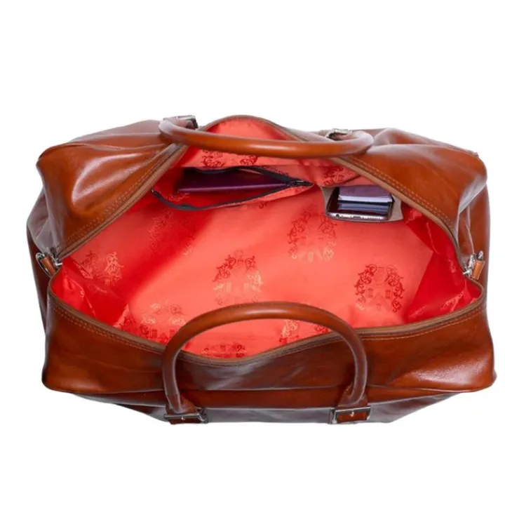 Kleine Reistassen|Handbagage Reistassen>Mutsaers The Traveler cognac