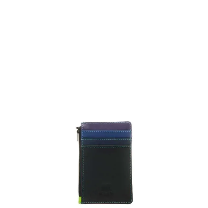 Kleine Portemonnees|Leren Portemonnees>Mywalit Accessories Credit Card Holder/wCoin Purse black/pace