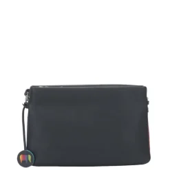 Crossbody|Clutches>Mywalit Kyoto Small Clutch/Cross Body Bag black/pace