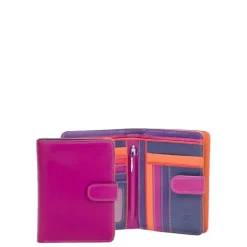 Leren Portemonnees|Dames Portemonnees>Mywalit Ladies Large Wallet Zip Purse sangria multi