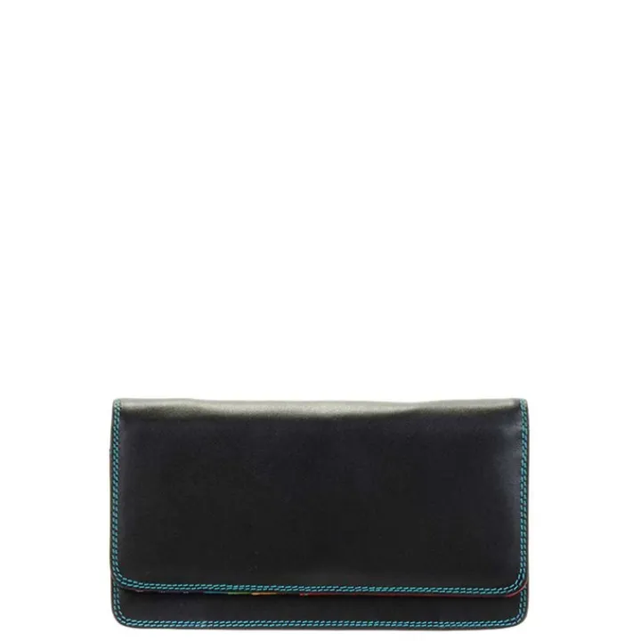 Leren Portemonnees|Dames Portemonnees>Mywalit Ladies Medium Matinee Purse Wallet black/pace