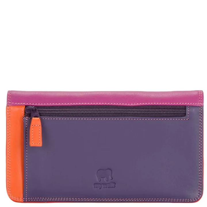 Leren Portemonnees|Dames Portemonnees>Mywalit Ladies Medium Matinee Purse Wallet sangria multi