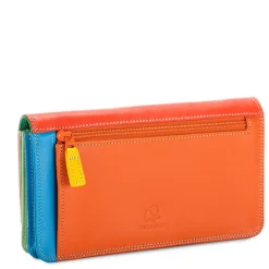 Leren Portemonnees|Dames Portemonnees>Mywalit Ladies Medium Matinee Purse Wallet sicily
