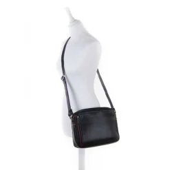 Schoudertassen|Crossbody>Mywalit Office Collection Medium Organiser Cross Body Bag black/pace