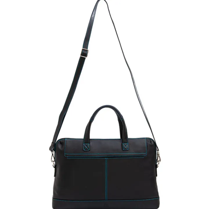 15 Inch Laptoptassen|Laptop Schoudertassen>Mywalit Office Slim Workbag black pace