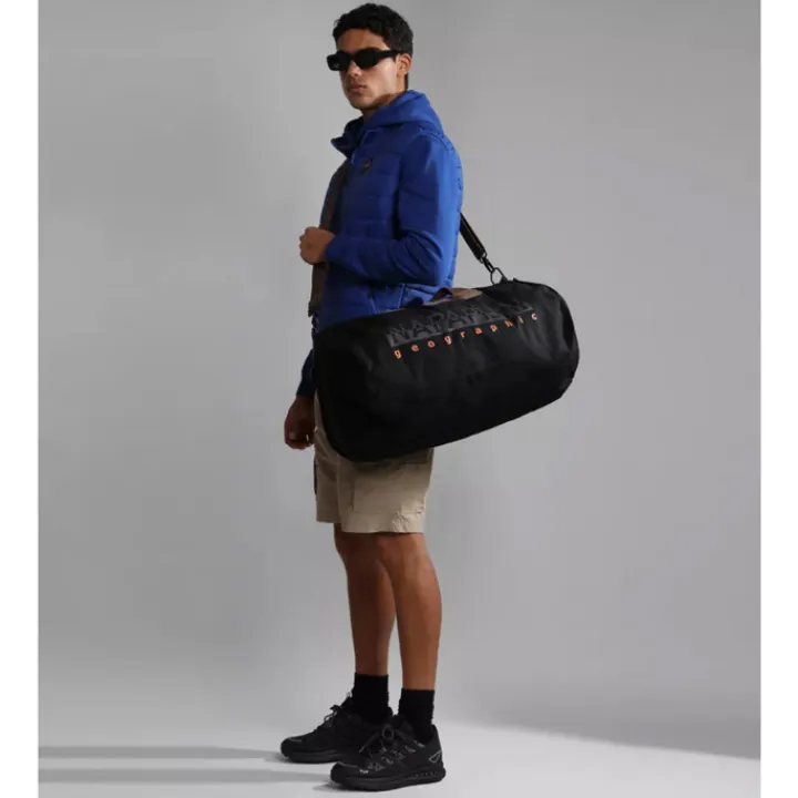 Heren Reistassen|Sporttassen>Napapijri Bering Travelbag black