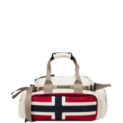 Kleine Reistassen|Handbagage Reistassen>Napapijri H-Nadir Duffle S beige dimity