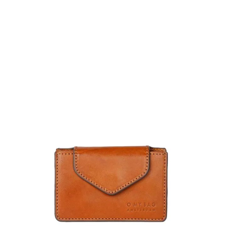 Leren Portemonnees|Dames Portemonnees>O My Bag Harmonica Wallet cognac