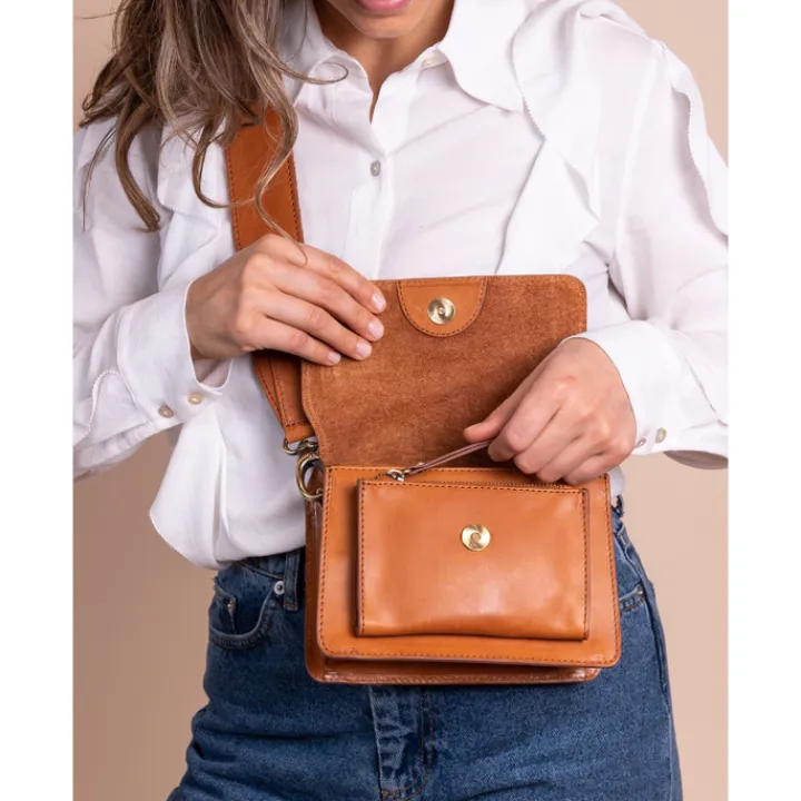 Schoudertassen|Crossbody>O My Bag Harper Crossbody Mini cognac