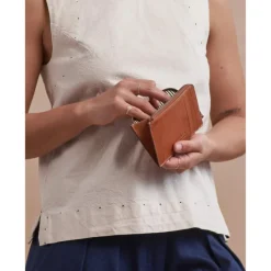 Mini Portemonnees|Kleine Portemonnees>O My Bag Lola Coin Purse cognac